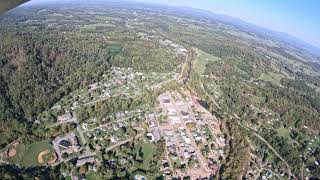 Helene damage Highway 58 west from Konorock into Damascus VA 10-6-24 overflight