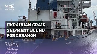 Ukrainian grain shipment bound for Lebanon in UN-backed export deal