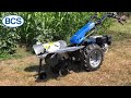 Power Ridger Attachment for BCS Two-Wheel Tractors: Perfect for Hilling Row Crops