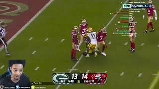 FlightReacts To Packers vs 49ers Game Highlights | NFL 2023 Divisional Round!