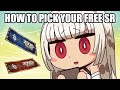 🤩 HOW TO PICK YOUR FREE SR 🤩 - 😤 DON'T WASTE YOUR TICKET 😤