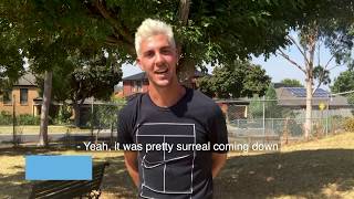 Thanasi Kokkinakis shares tennis tips with special school students | Tennis Australia