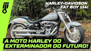 Harley-Davidson Fat Boy 114 - A moto mais ICÔNICA da Harley!