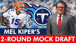 Tennessee Titans NFL Draft Rumors: Mel Kiper Mock Draft Has Titans Trading Up For Anthony Richardson