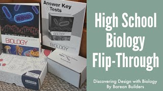High-school Biology Curriculum Flip-through | Homeschool | Barean Builders