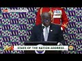 live president akufo addo delivers his final state of the nation address