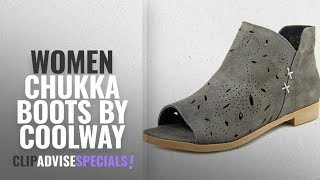 Top 10 Coolway Women Chukka Boots [2018]: Coolway Nelia Women US 5 Black Bootie