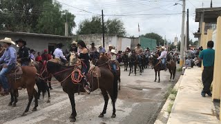 Así la cabalgata en villa de Guadalupe  S L P🇲🇽🇲🇽