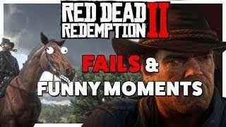 Red Dead Redemption 2 - Funny Moments Compilation #2 try not to laugh hard