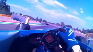 Historic Minardi Day 2023 onboard (cambox) - Mygale F3 vs Dallara Formula 3