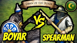 92 Elite Boyars vs 200 (Turks) Spearmen (Total Resources) | AoE II: Definitive Edition