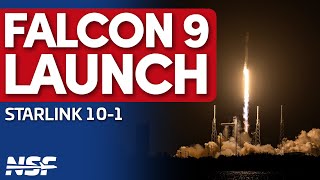 SpaceX Falcon 9 Launches Starlink 10-1