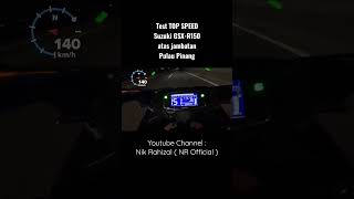 Suzuki GSX-R150 TOP SPEED with GPS! 💪🏻😎