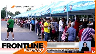 Mga deboto, pa-morningan sa Quirino Grandstand hanggang sa Traslacion | Frontline Pilipinas