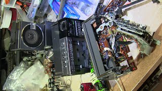 Sanyo MR-FF2 attempted repair Motor Cassette deck works no power from unit