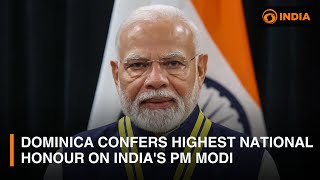 Dominica confers highest national honour on India's PM Modi