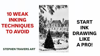 10 Ink Techniques to Avoid for Pro Drawings!
