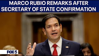 FULL SPEECH: Marco Rubio delivers remarks after Secretary of State confirmation