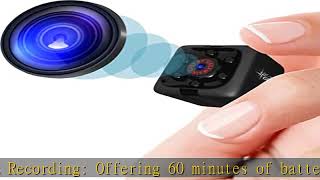 Mini Spy Camera 1080P Hidden Camera - Portable Small HD Nanny Cam with Night Vision and Motion Dete