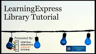 LearningExpress Library Tutorial