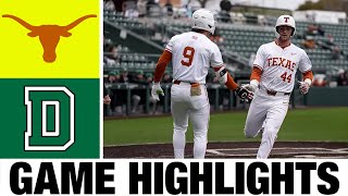 #16 Texas vs Dartmouth Highlights | 2025 College Baseball | Baseball  Highlights