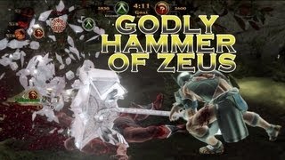 GOW Ascension - Godly Hammer of Zeus Gameplay