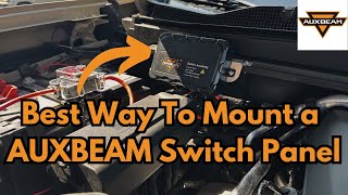 Mounting A Switch Panel In A Chevy Colorado ZR2 or Gmc Canyon (Auxbeam)