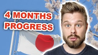 Japanese in 6 Months: 4 Month Progress Update