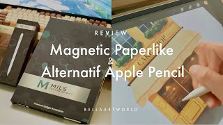 Gambar santai sambil review Magnetic Paperlike dan Alternatif Apple Pencil dari Mils Technologies 🌸