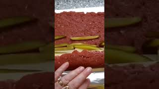 Simple preparation of meat roll #shorts