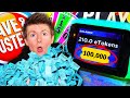 How I WON 100,000 Tickets at Dave & Busters Arcade!