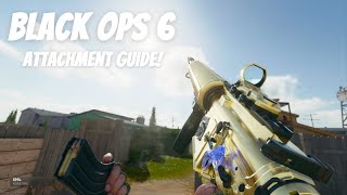 Black Ops 6 Attachment Guide