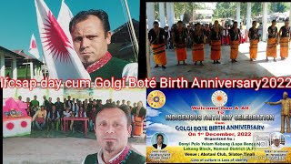 Ifcsap day cum Golgí Boté Birth Anniversary celebration at Abotani club Silatoo Tinali org.By DPYK