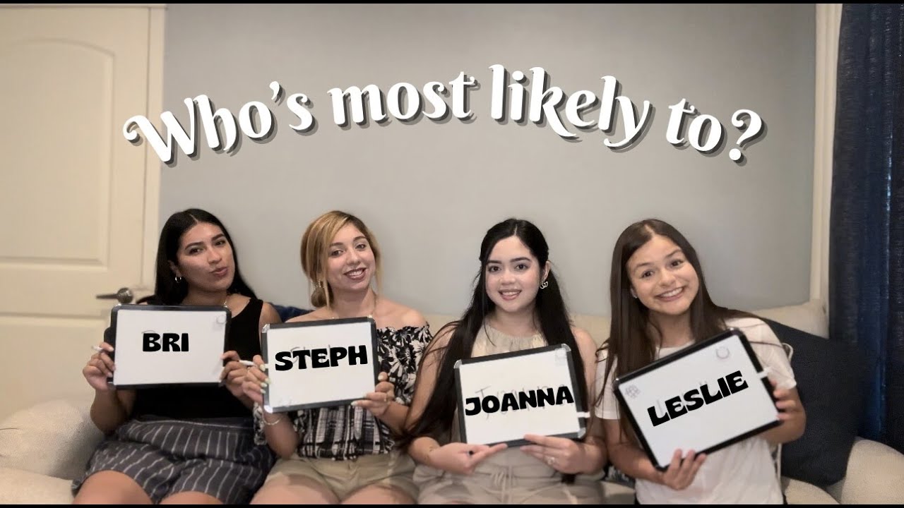 WHO'S MOST LIKELY TO? - YouTube