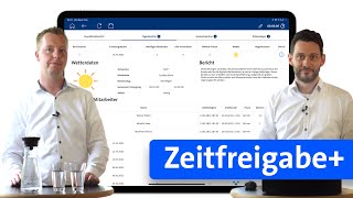 Die App zur Freigabe von Arbeitszeiten im Handwerk \