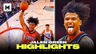 Jalen Green's 23-24 Highlights Are OUTTA CONTROL 😳