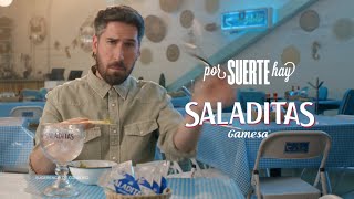 ¡Por suerte hay Saladitas® Gamesa®!