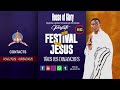 VOUS SUIVEZ LE FESTIVAL DE JESUS DU 01-12-2024 .