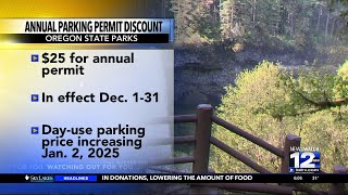 Oregon State Parks giving out annual parking permit discount