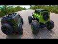 rc big monster jimmy vs modified jimny car unboxing u0026 testing chatpat toy tv