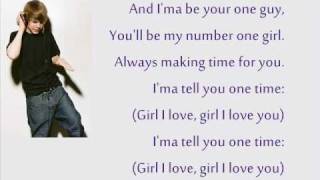 One Time Justin Bieber Lyrics...