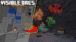 Visible Ores Texture Pack 1.21.4 - Download \u0026 Install Visible Ores for Minecraft 1.21.4