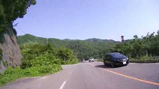 2017/07/08 国道121号 福島栃木県境〜日光藤原 バイク車載動画 倍速編集