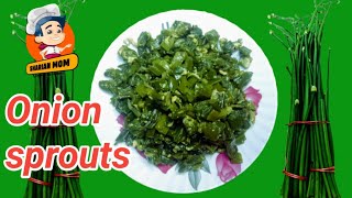 ডিমদিয়ে পিয়াজের কলি ভাজি। পেঁয়াজ কালি। How to make onion koli,  #Shorts