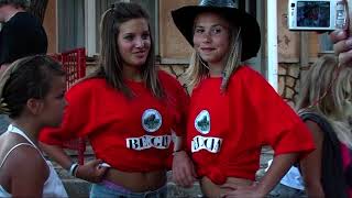 Tisno, Donkeys before the race, International donkey race, Croatia