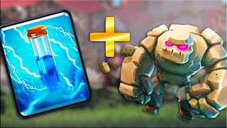 Lightning + Golem Deck Be Like | Clash Royale | Meme