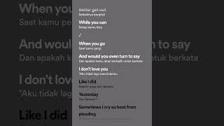 I Don't Love You | My Chemical Romance | Lirik Terjemahan Indonesia