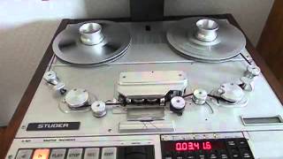 STUDER A820 WOKING TEST VIDEO