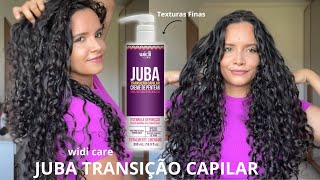 Testando o creme Juba Transição Capilar Widi Care