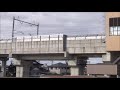 新高岡駅 城端線べるもんた回送とキハ40系普通列車　2019.12.15